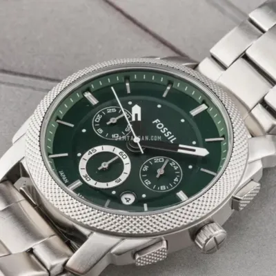 Fossil Machine chronograph watch with Stainless Steel Strap 